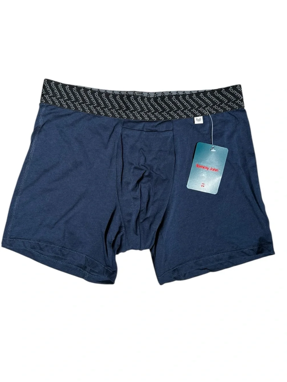 🌻NEW Tommy John Cotton Basics navy blue boxer briefs Set of Two (2) Size Small